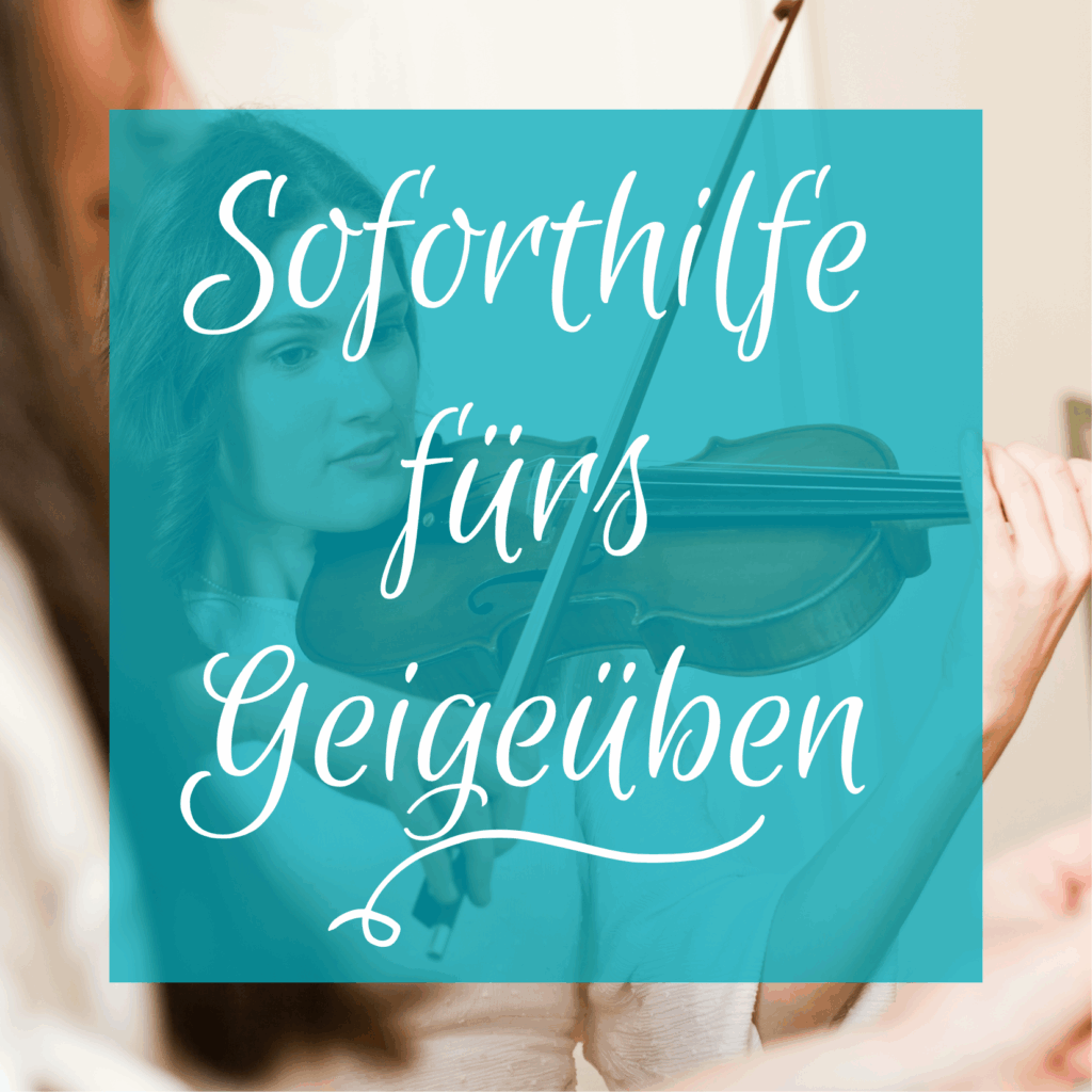 Besser werden mit der Geige? Hier findest du Probleme und Lösungsansätze in verständlichen Worten